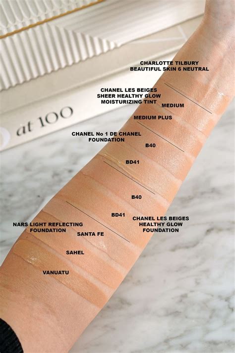 chanel sublimage foundation uk|chanel foundation comparison chart.